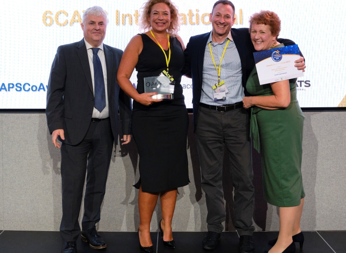 6CATS International, Winner of 'APSCo UK Trusted Partner of the Year 2022'